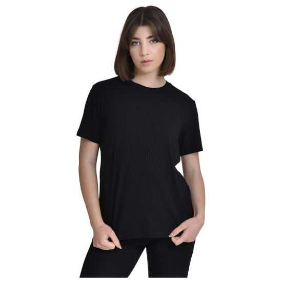 Target Γυναικεία κοντομάνικη μπλούζα T-Shirt "Rib Viscose"